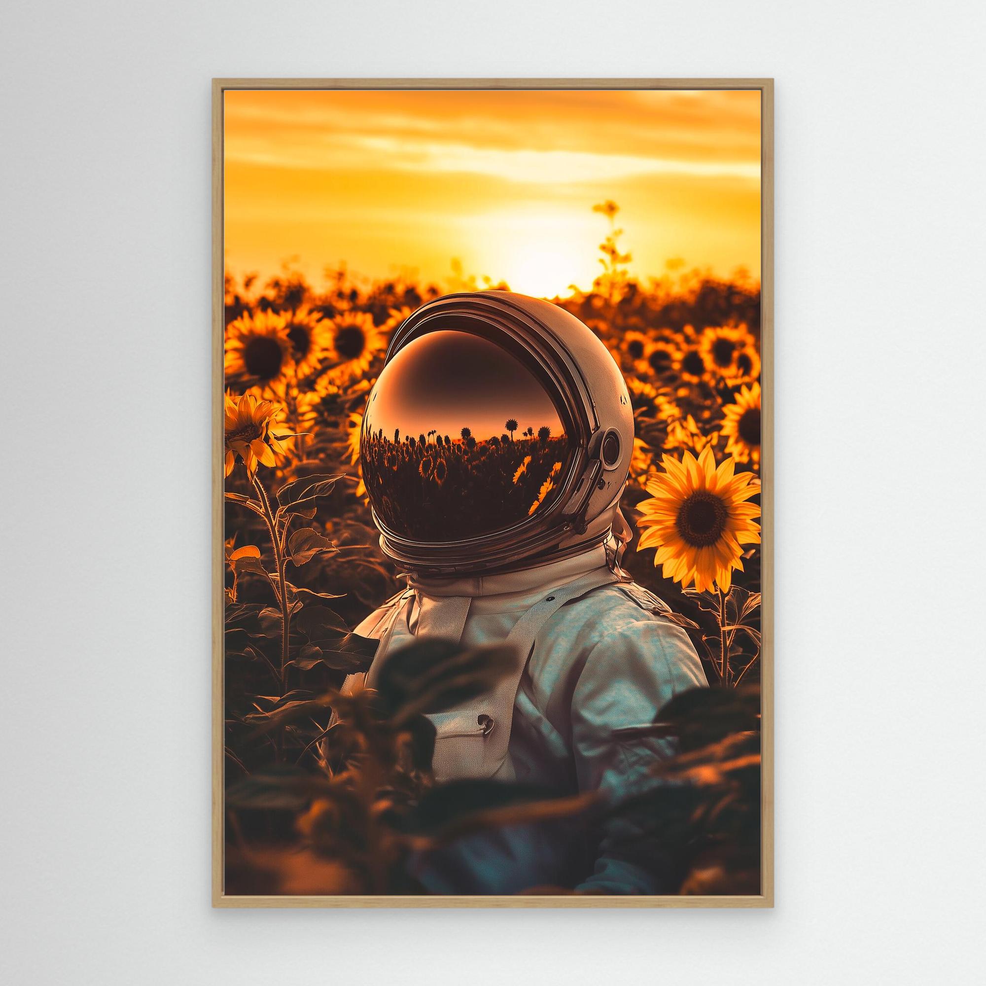 Astronaut Leinwand